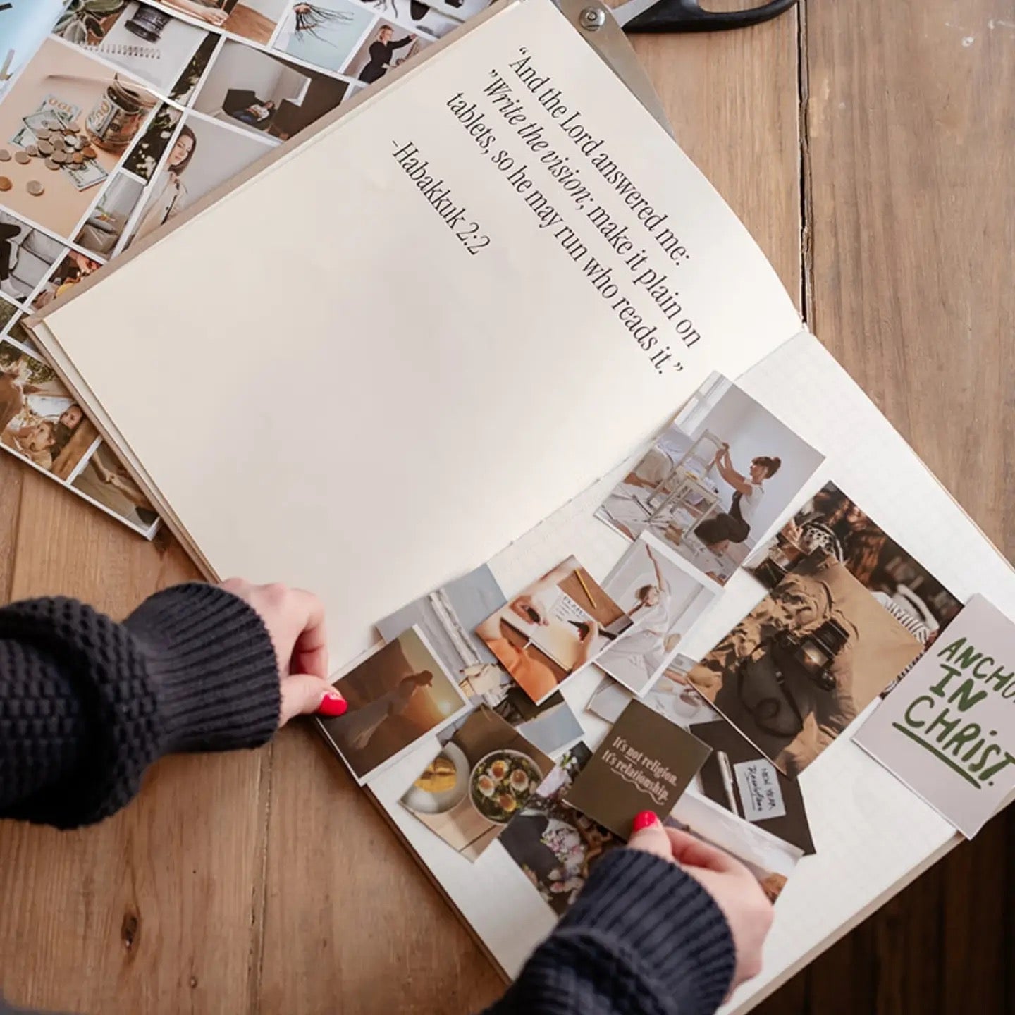 Prayer Board Journal &  Image Book