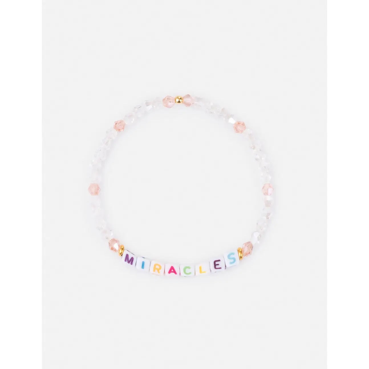 Miracles Letter Bracelet