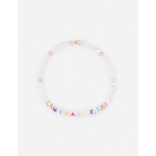 Miracles Letter Bracelet