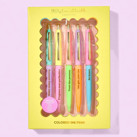 Motivational Affirmations Pen Set