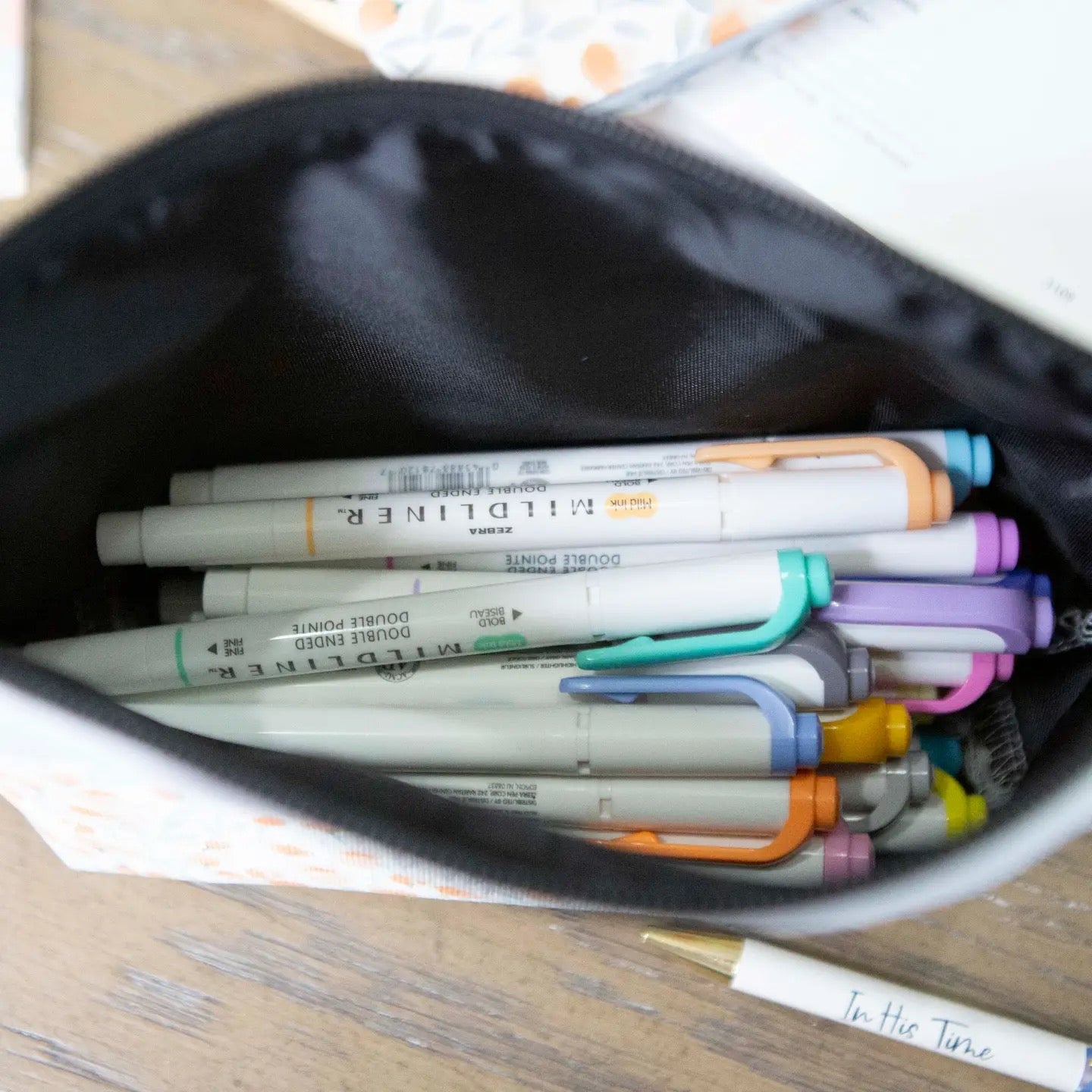 Be Still Pencil Pouch