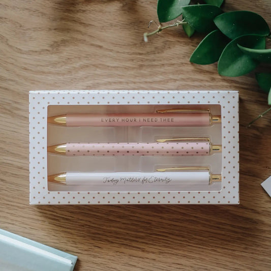 Pen Set-Blush