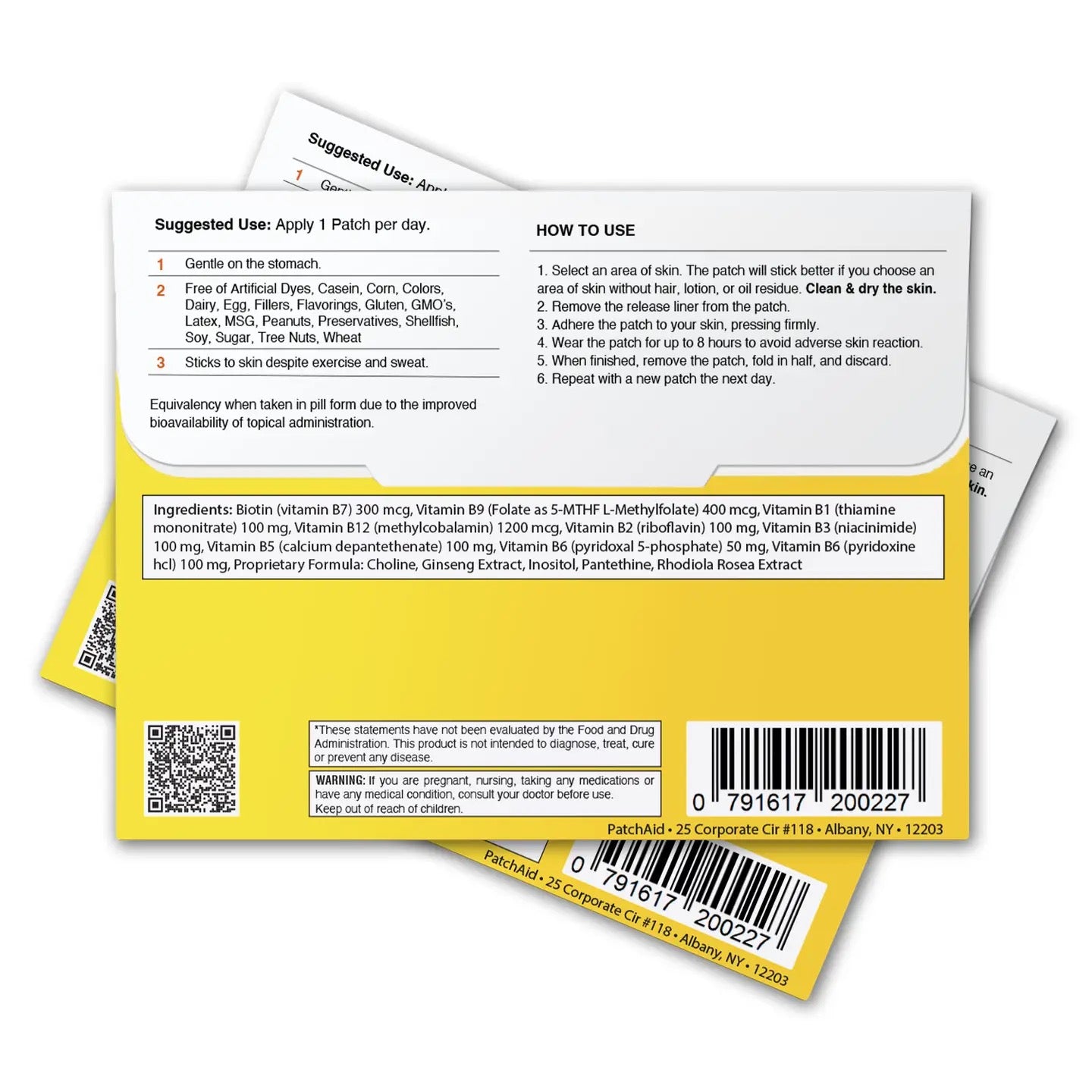 B12 Energy Plus Vitamin Patch