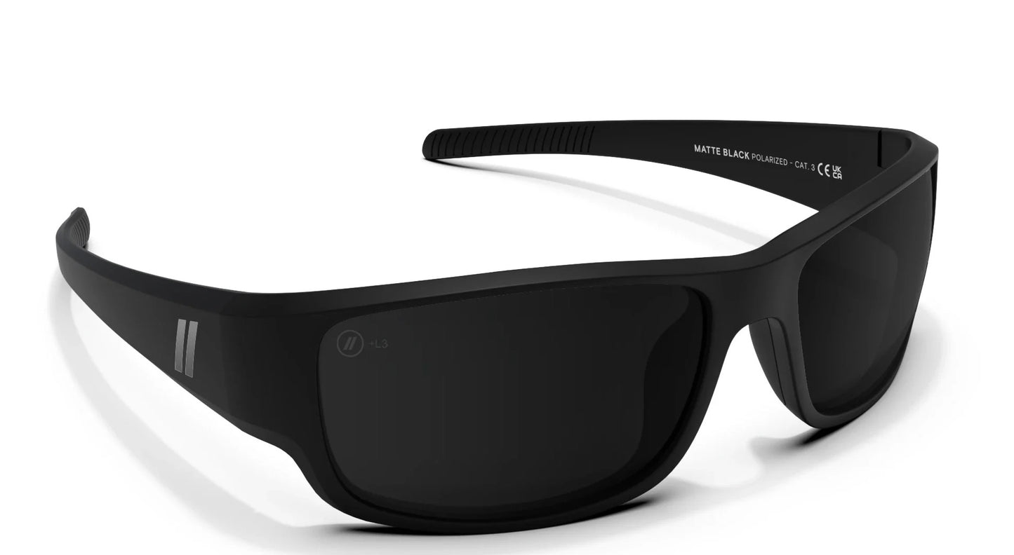 Blenders Lakeview Matte Black Sunglasses