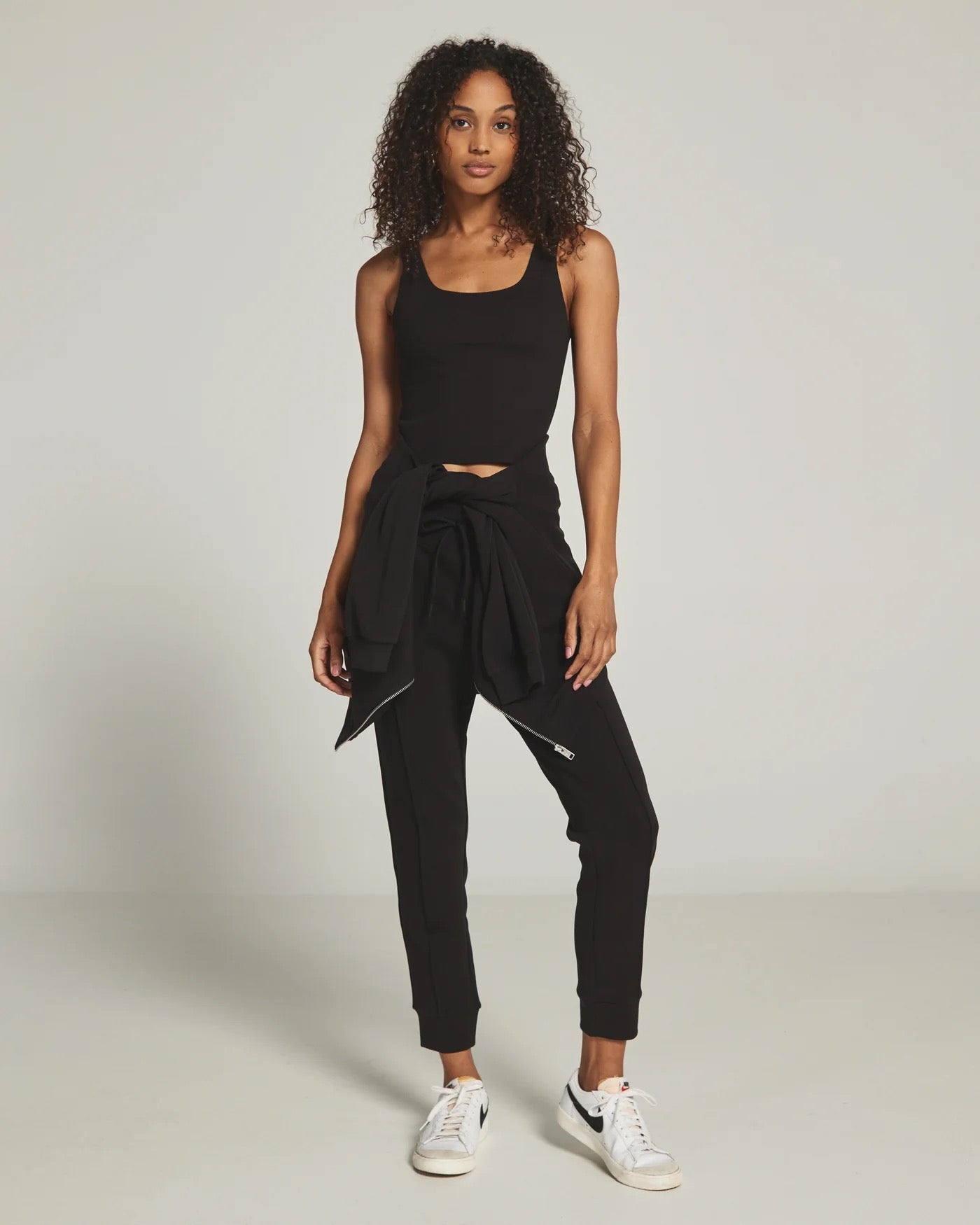 7 Diamonds Core Ribbed Crop Tank