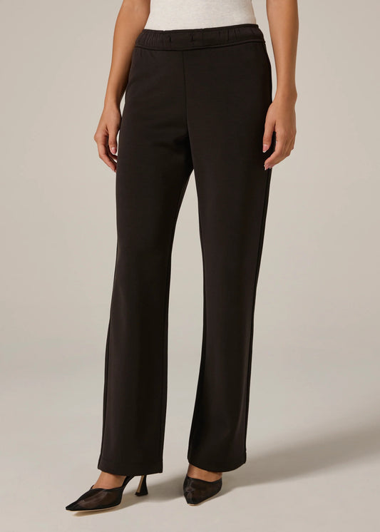 7 Diamonds Rev Straight Leg Pants-Black