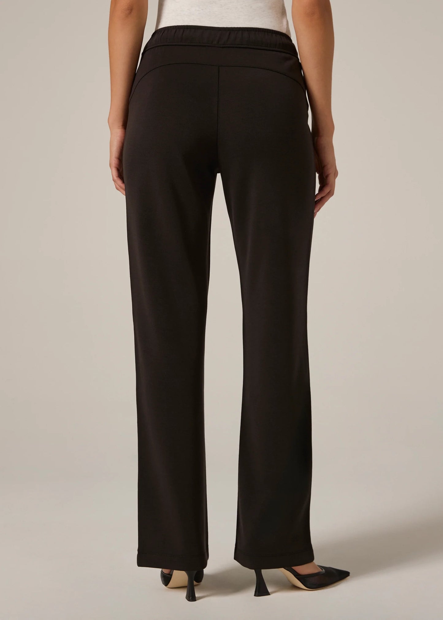 7 Diamonds Rev Straight Leg Pants-Black
