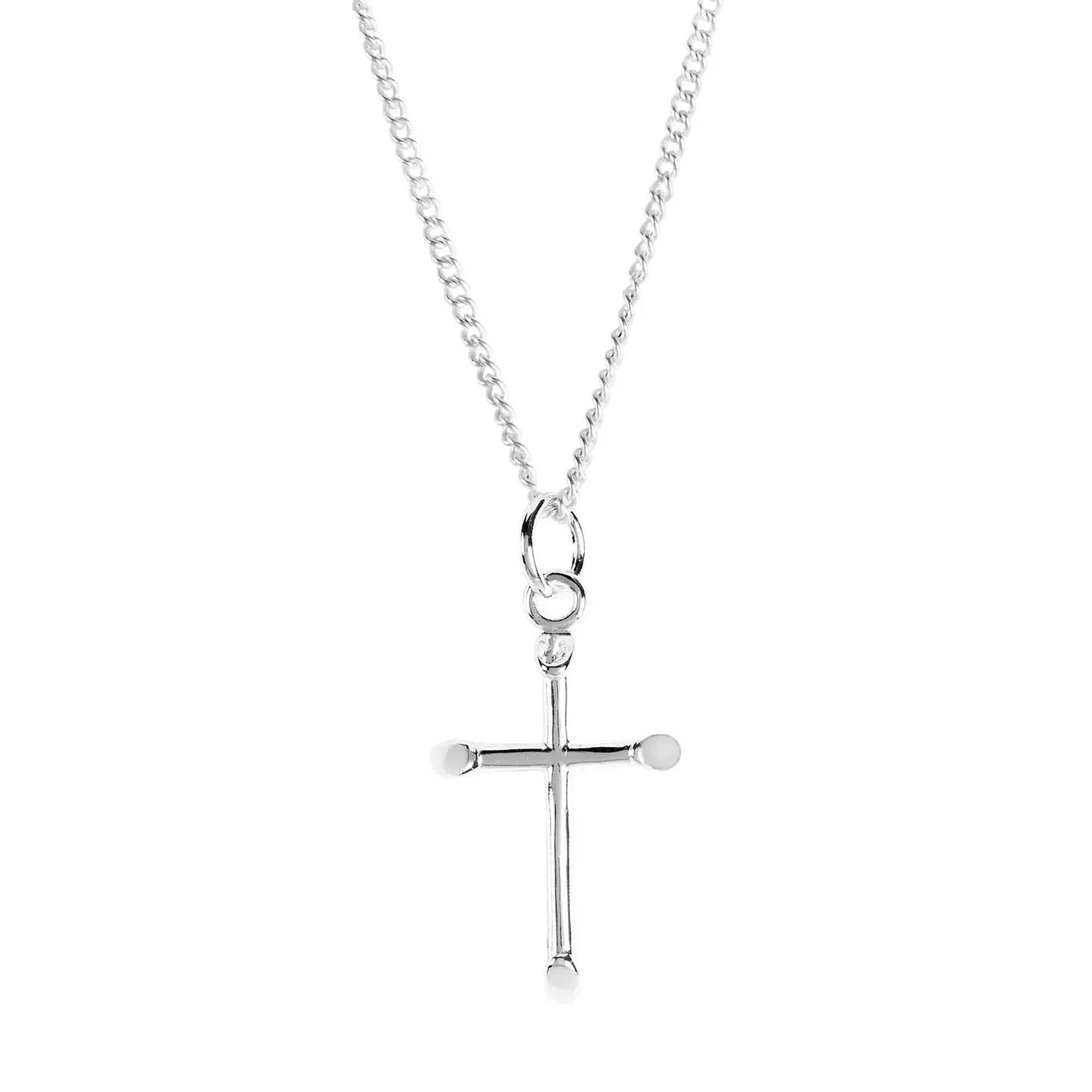 A Sweet Friendship Cross Necklace with Box