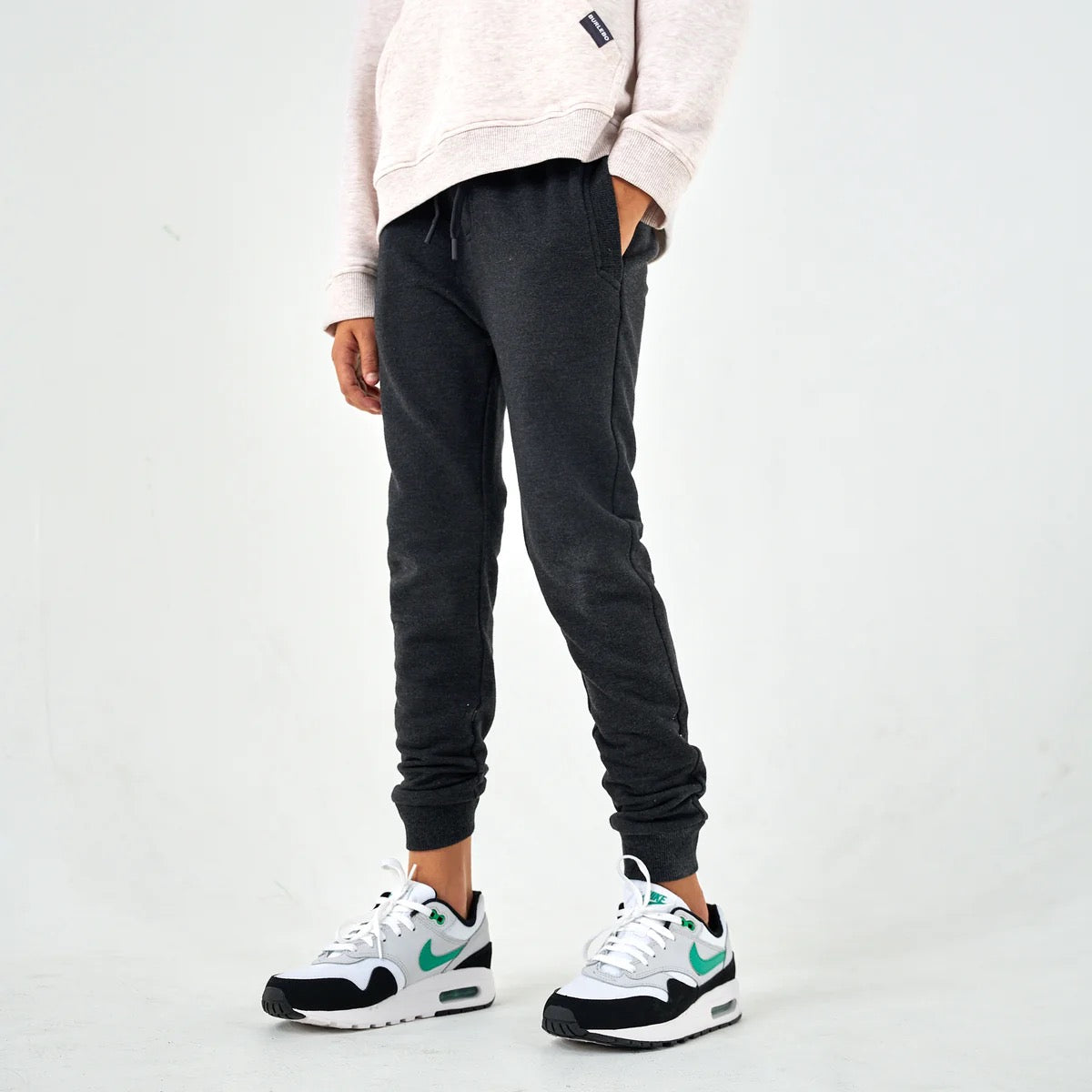 Burlebo Youth Black Fleece Joggers
