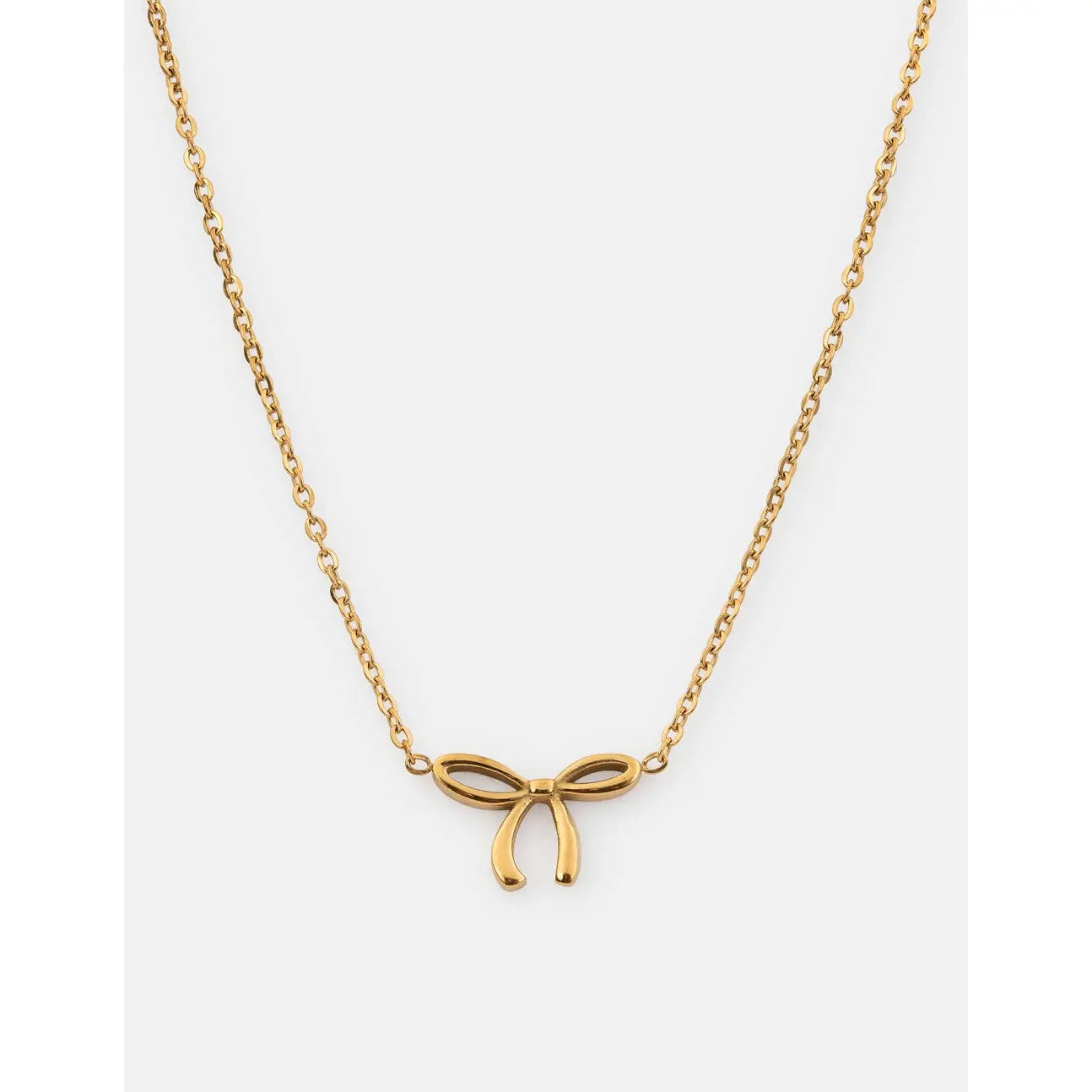 Dainty Bow Necklace