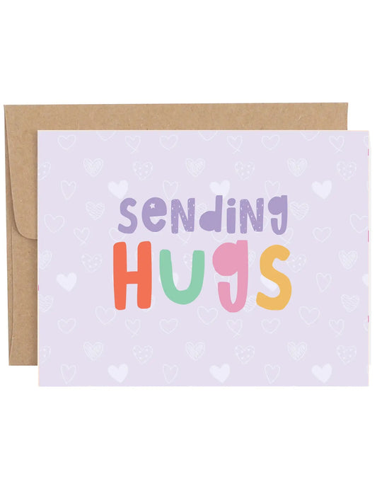Sending Hugs Greeting Card