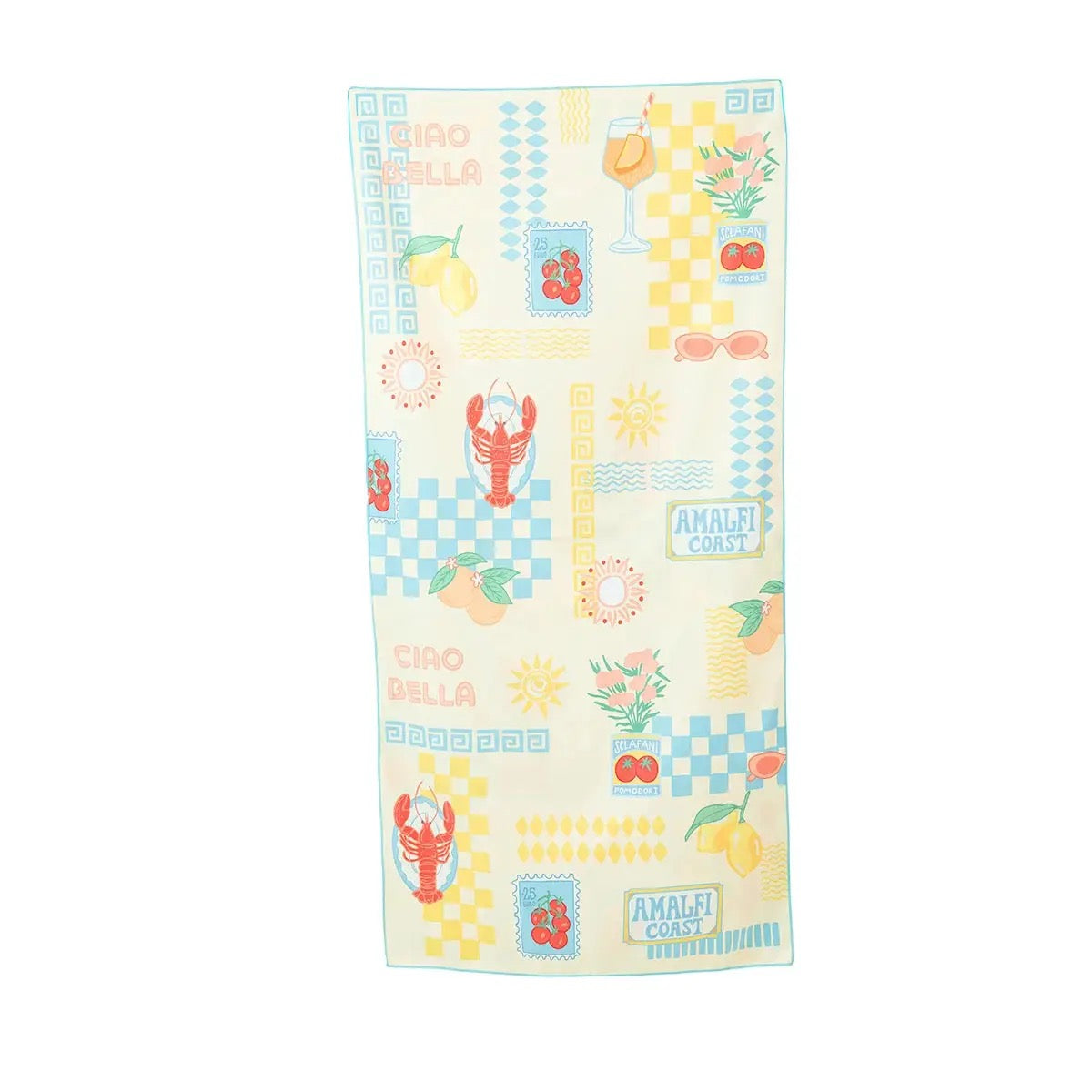 Italian Summer Reversible Beach Towel