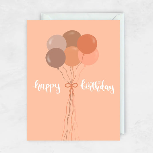 Happy Birthday (balloons) Greeting Card