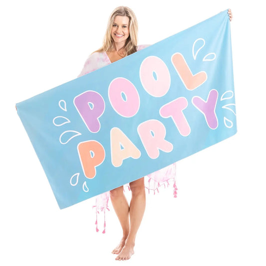 Pool Party Quick Dry Towel