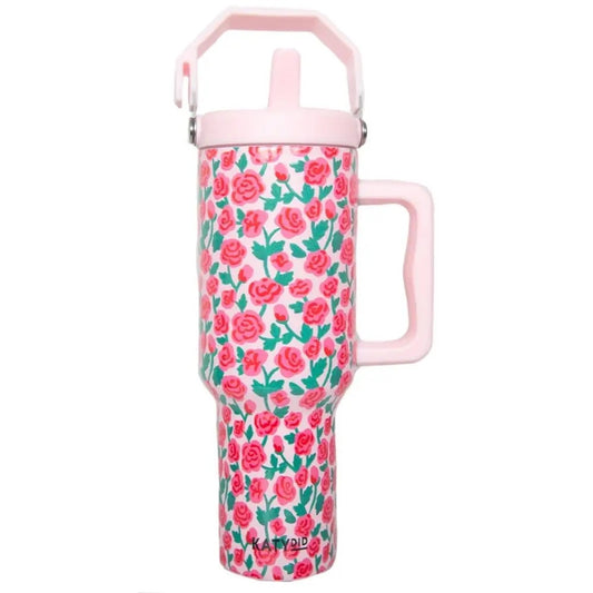Roses/Floral Tumbler 38oz