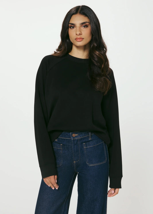 7 Diamonds Nyla Sweatshirt-Black