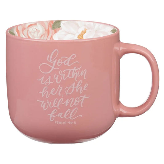 Pink God is Within Her Mug