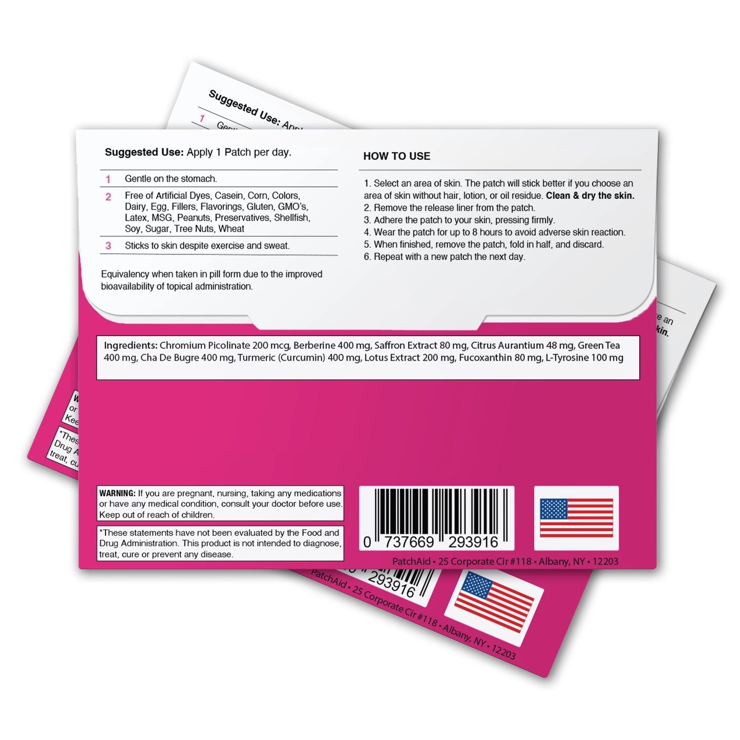 Slim Trim Appetite Suppressant Patch