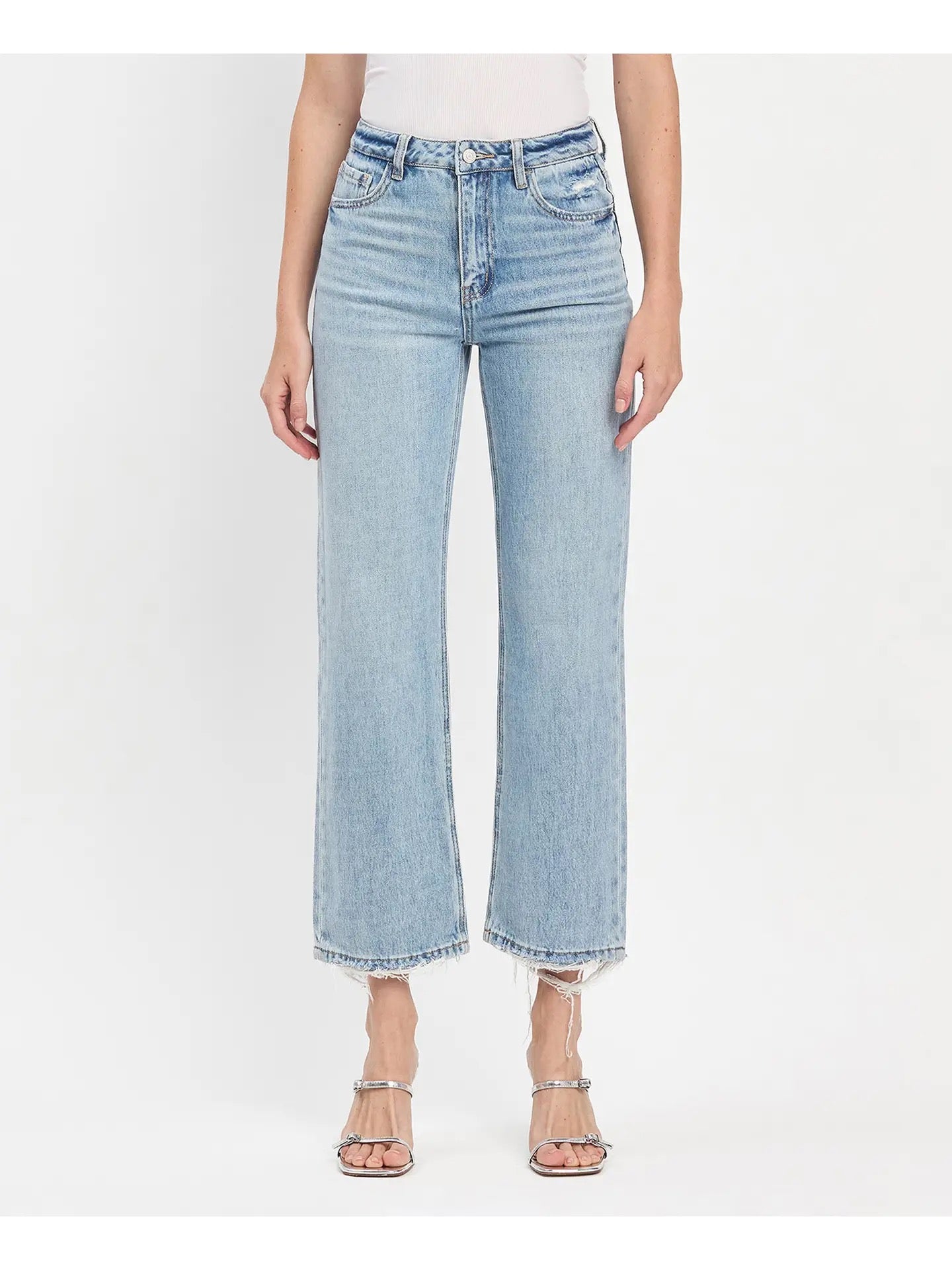 Vervet 90's Super High Rise Ankle Jeans