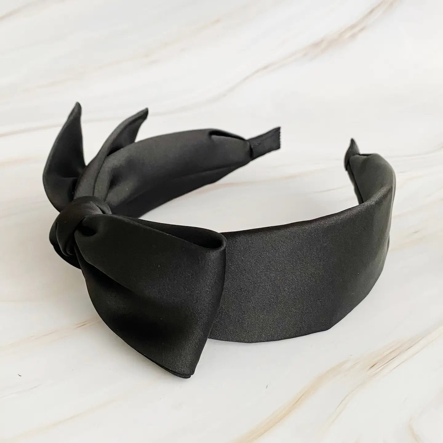 Satin Side Bow Headband