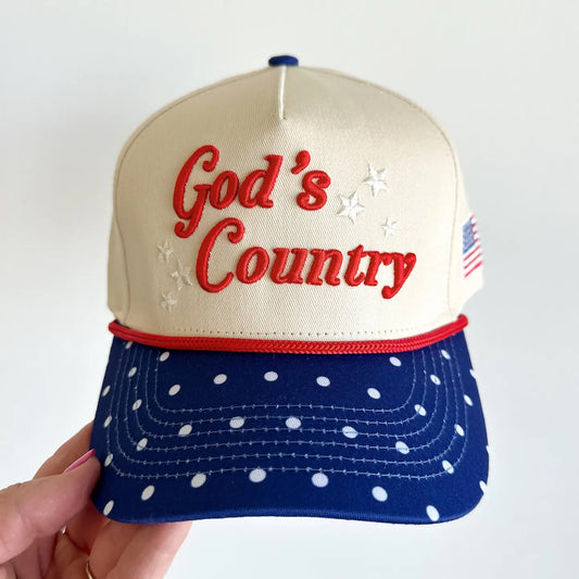 God's Country Vintage Trucker Hat