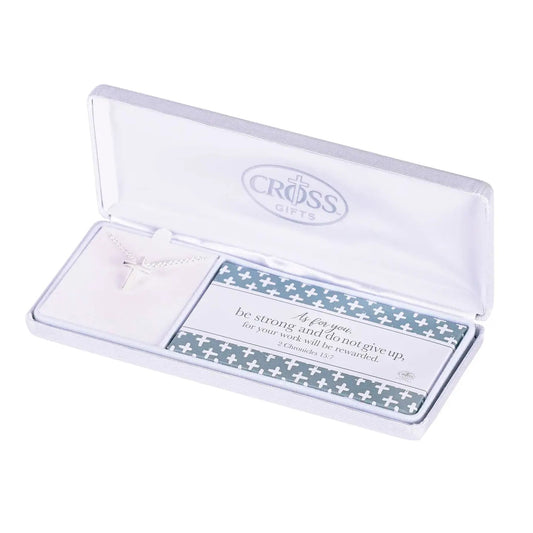 Silver Cross with Box 2 Chron 15:7
