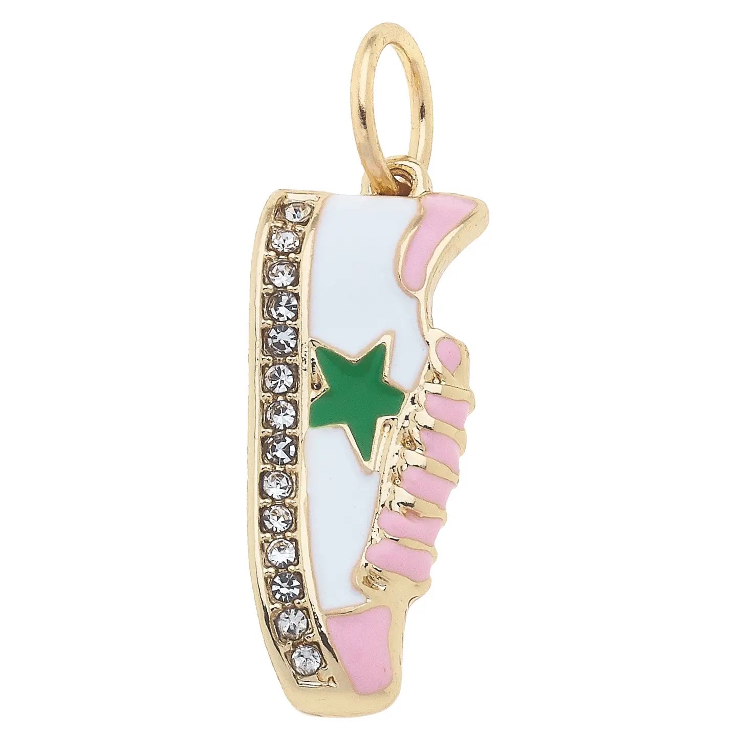 Star Sneaker Charm Gold