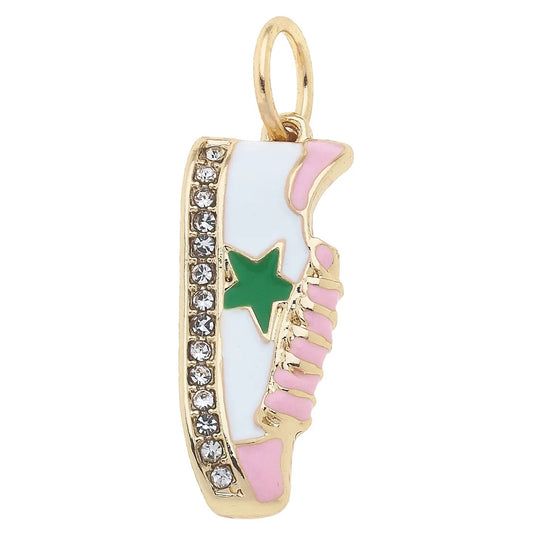 Star Sneaker Charm Gold