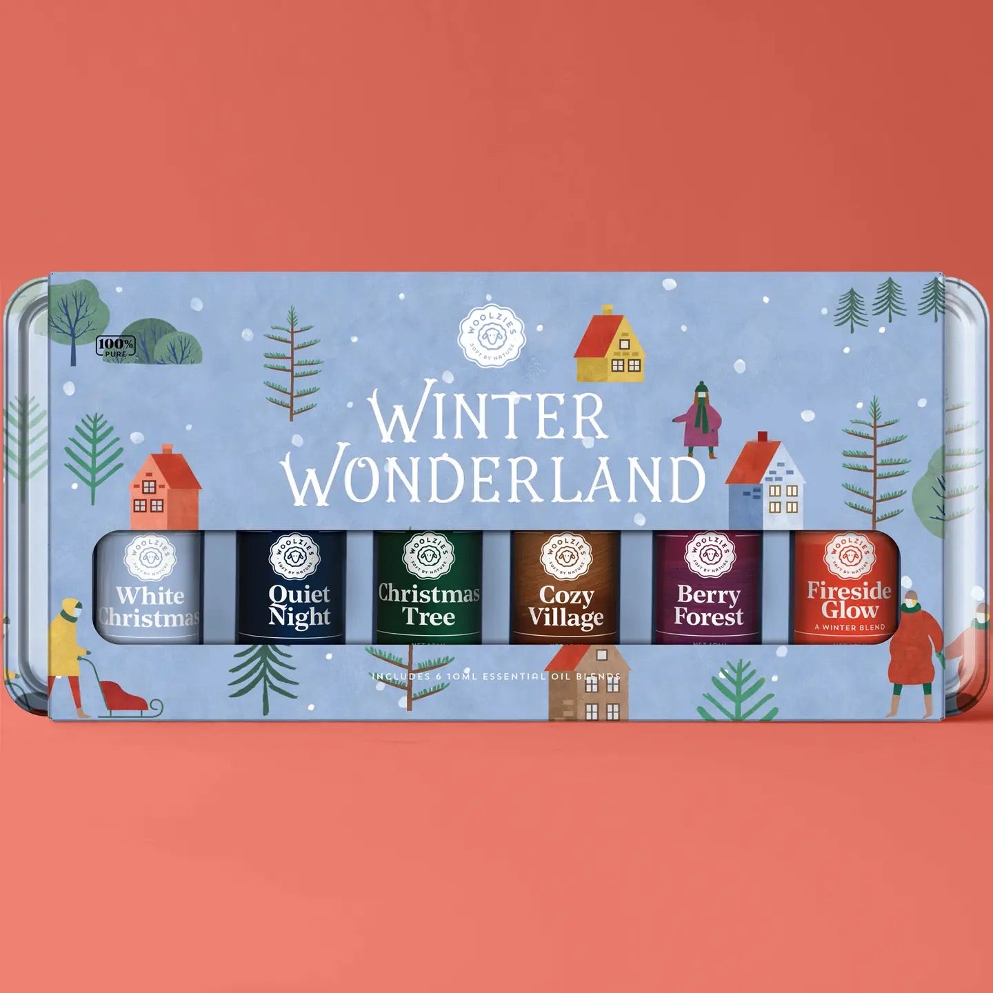 Winter Wonderland Essential Oil Tin Set of 6