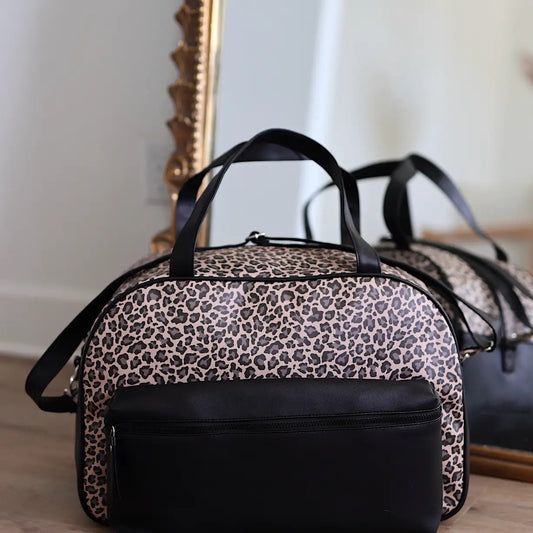 Cheetah Duffle Bag