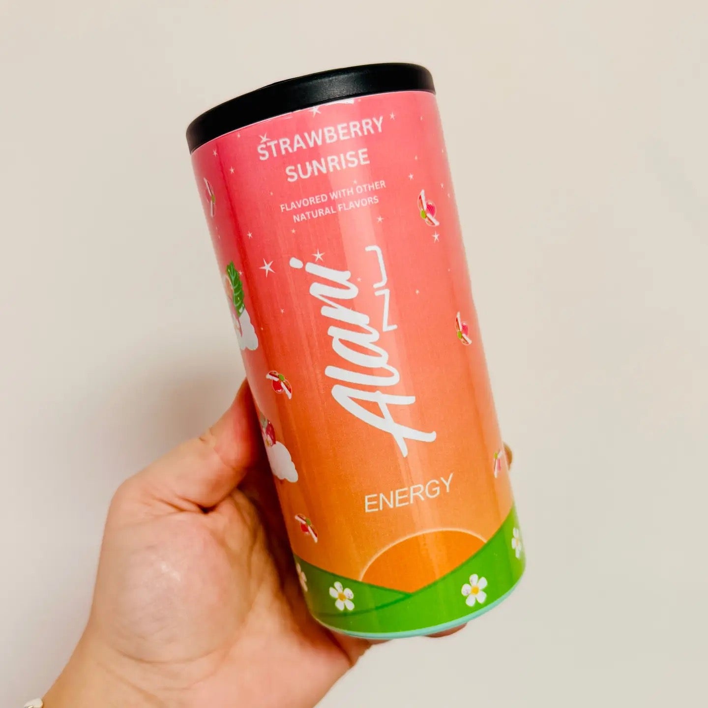 Strawberry Sunrise Slim Can Cooler