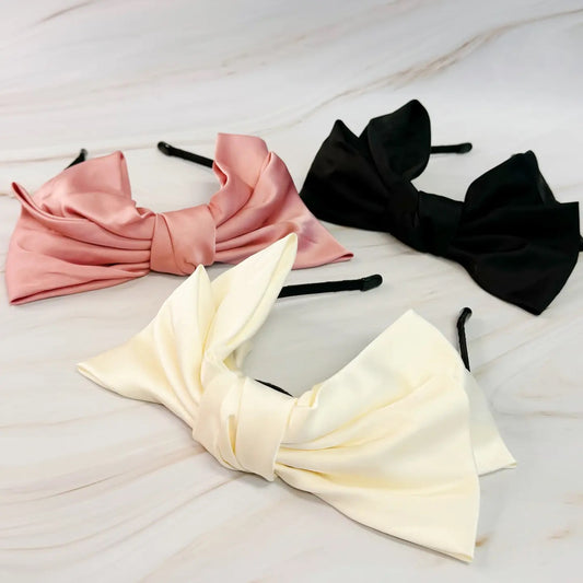 Satin Bow Headband