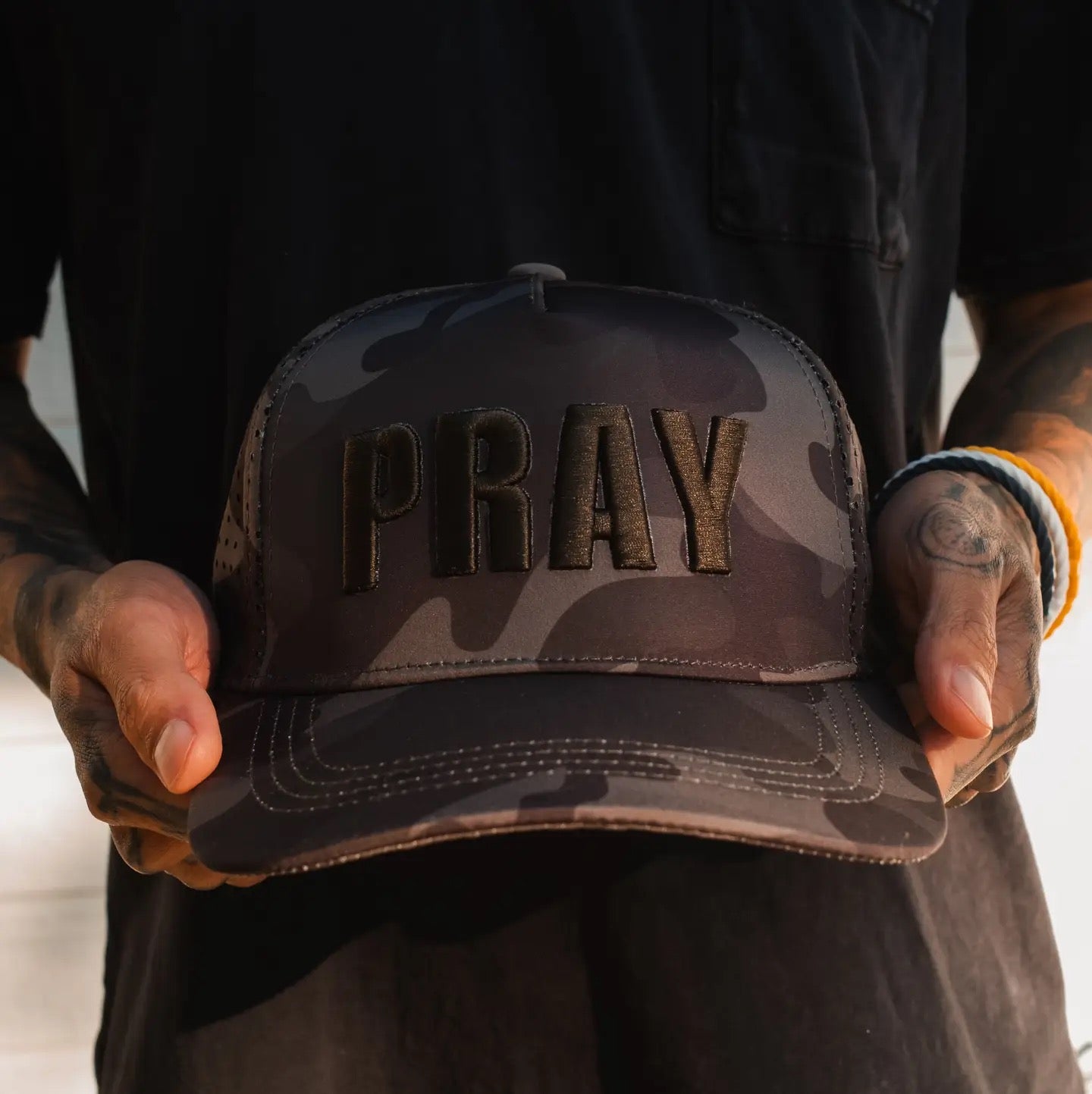 PRAY Camo Hat