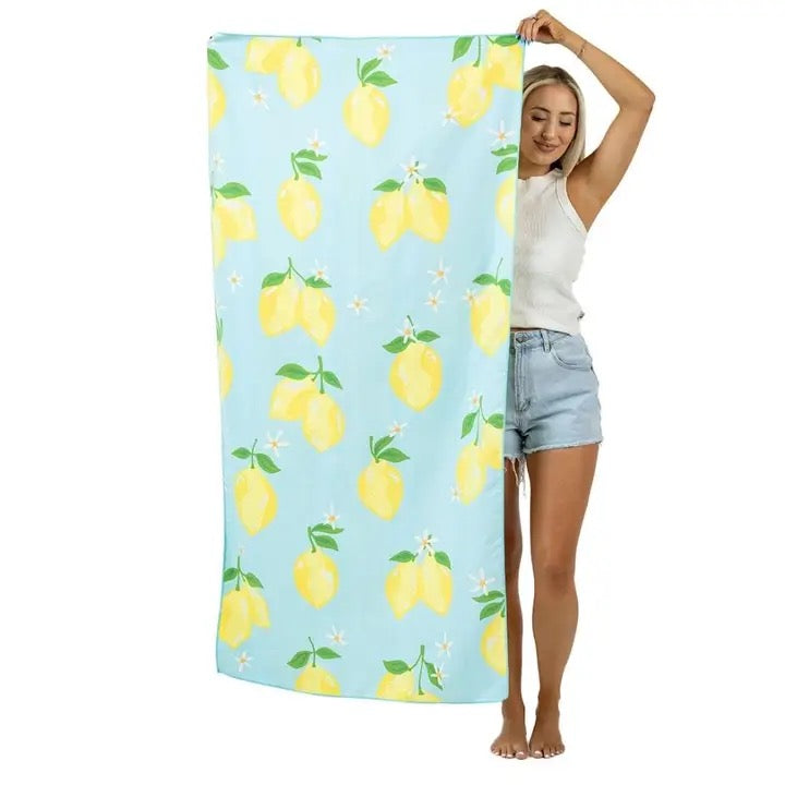 Lemon Quick Dry Towel