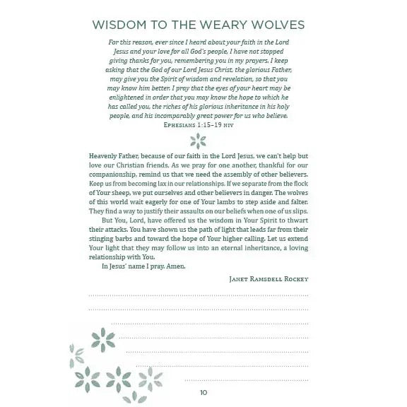 My Prayer Journal: Quiet Time Prayers for a Woman's Heart
