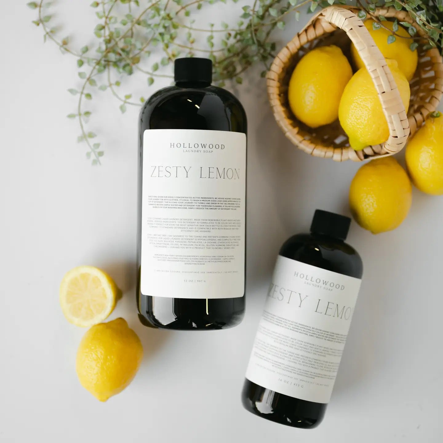 Zesty Lemon Luxury Liquid Laundry Detergent