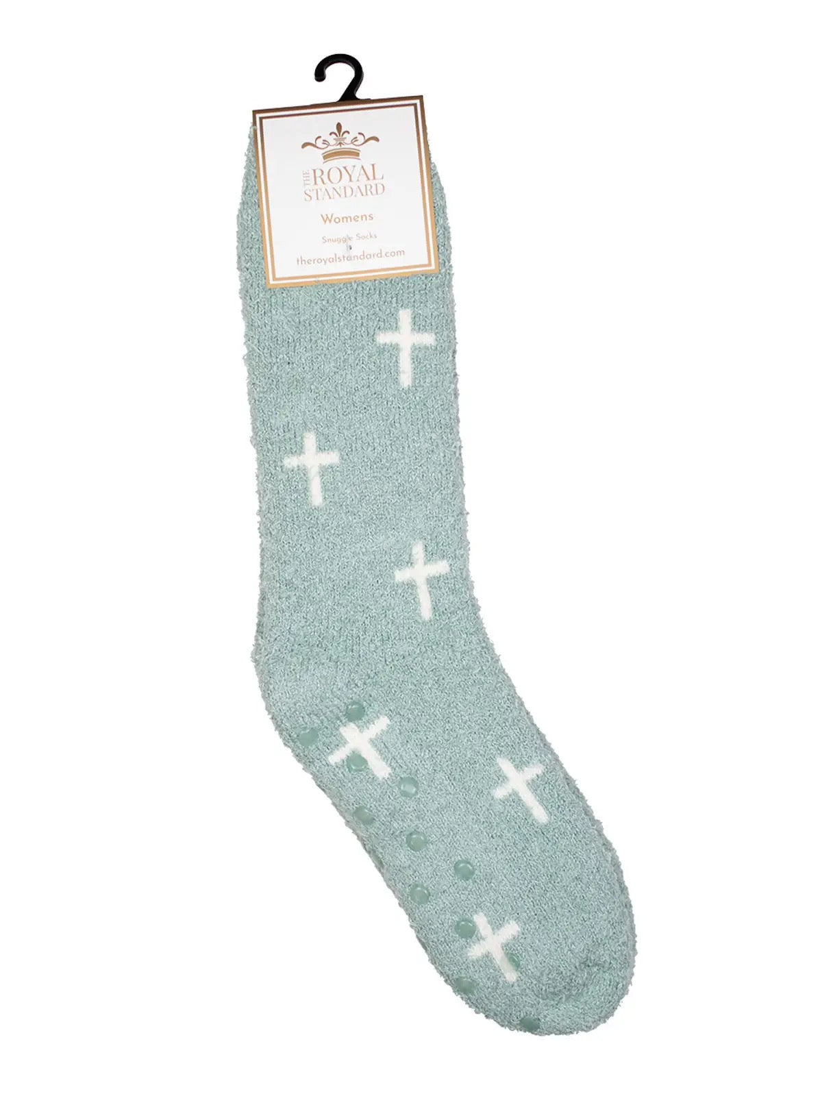 Blue Faith Snuggle Socks