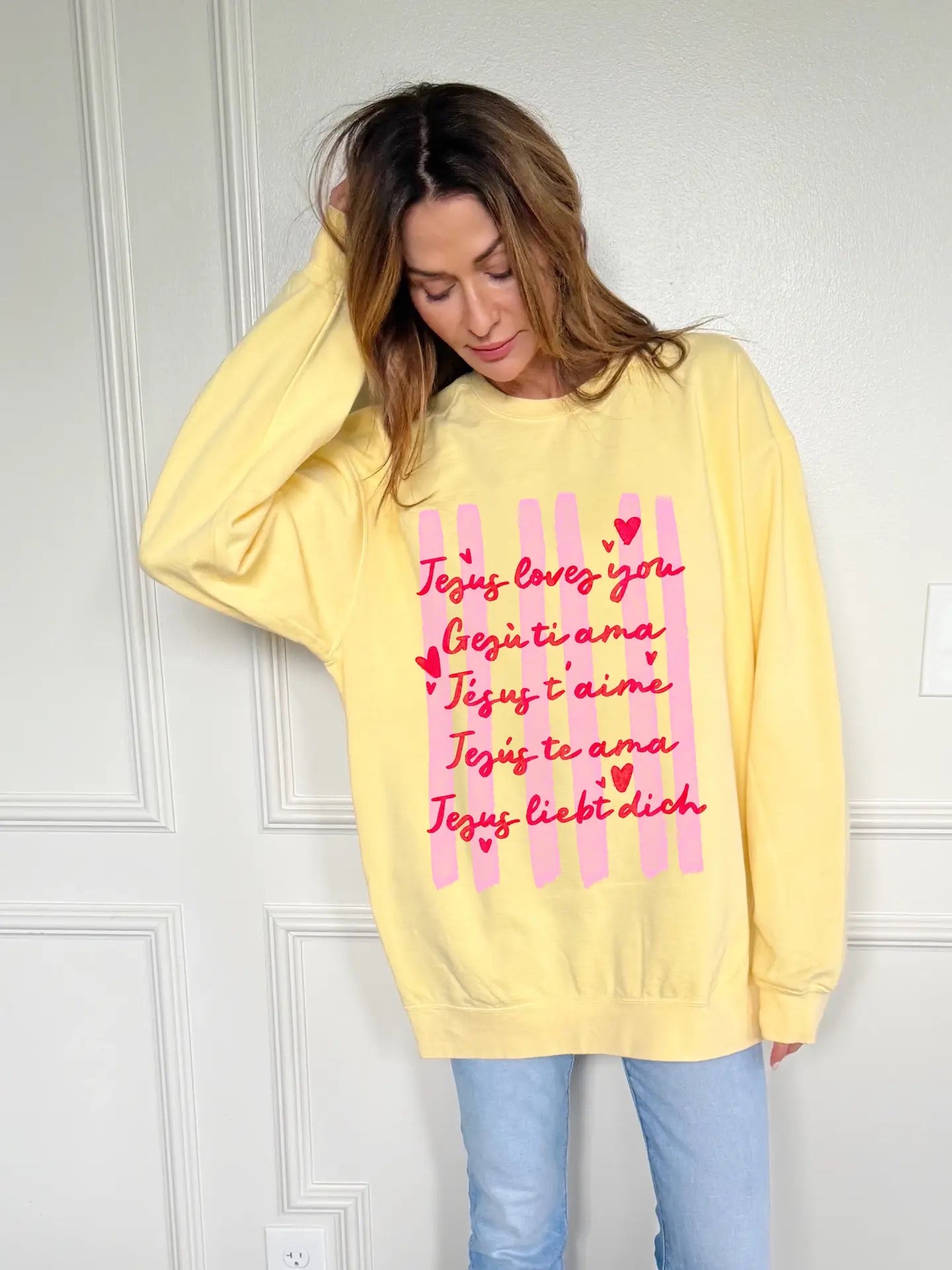 Jesus Loves You Worldwide Sweatshirt