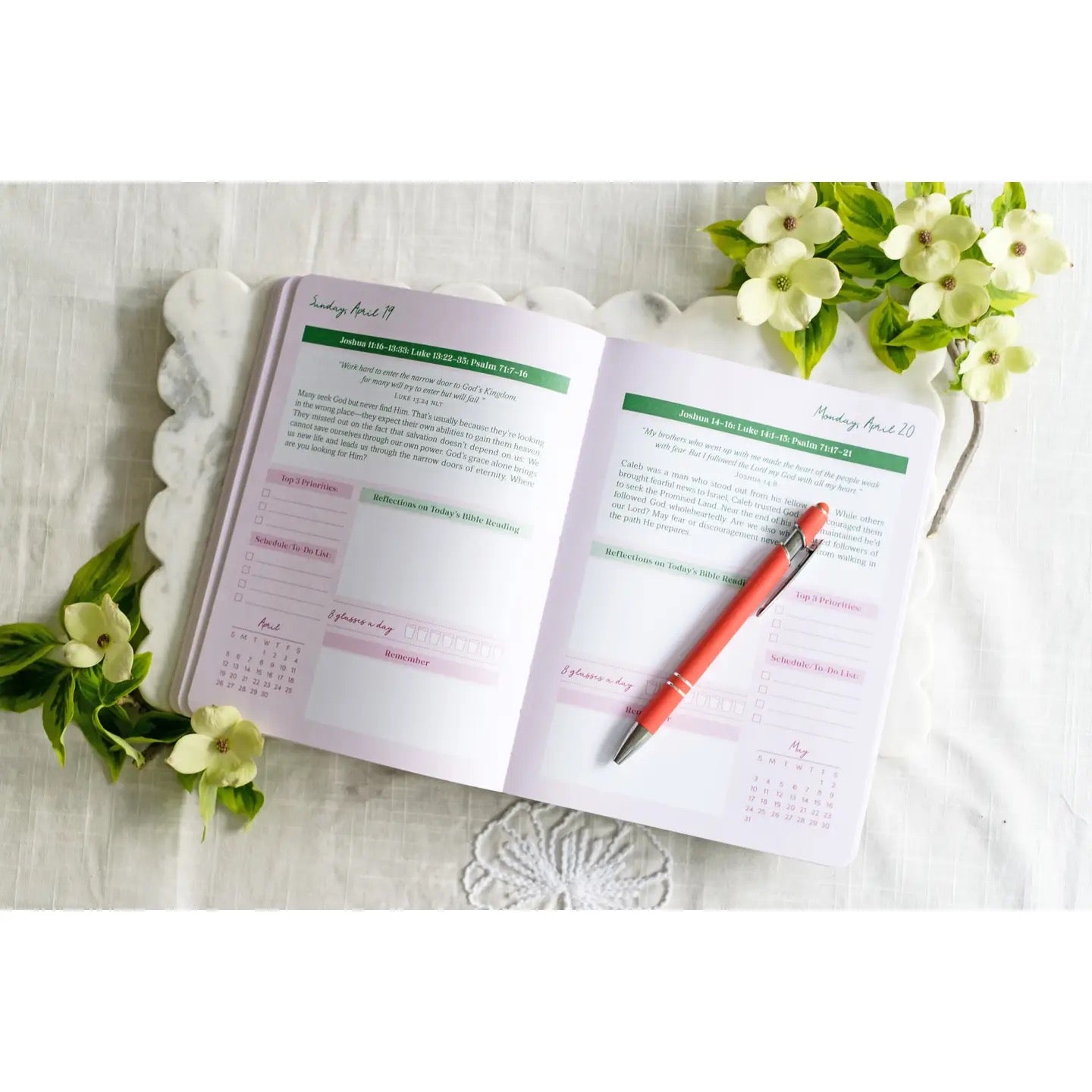2026 Read Through the Bible in a Year Planner