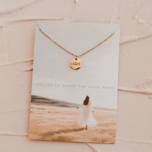 Called Disc Necklace
