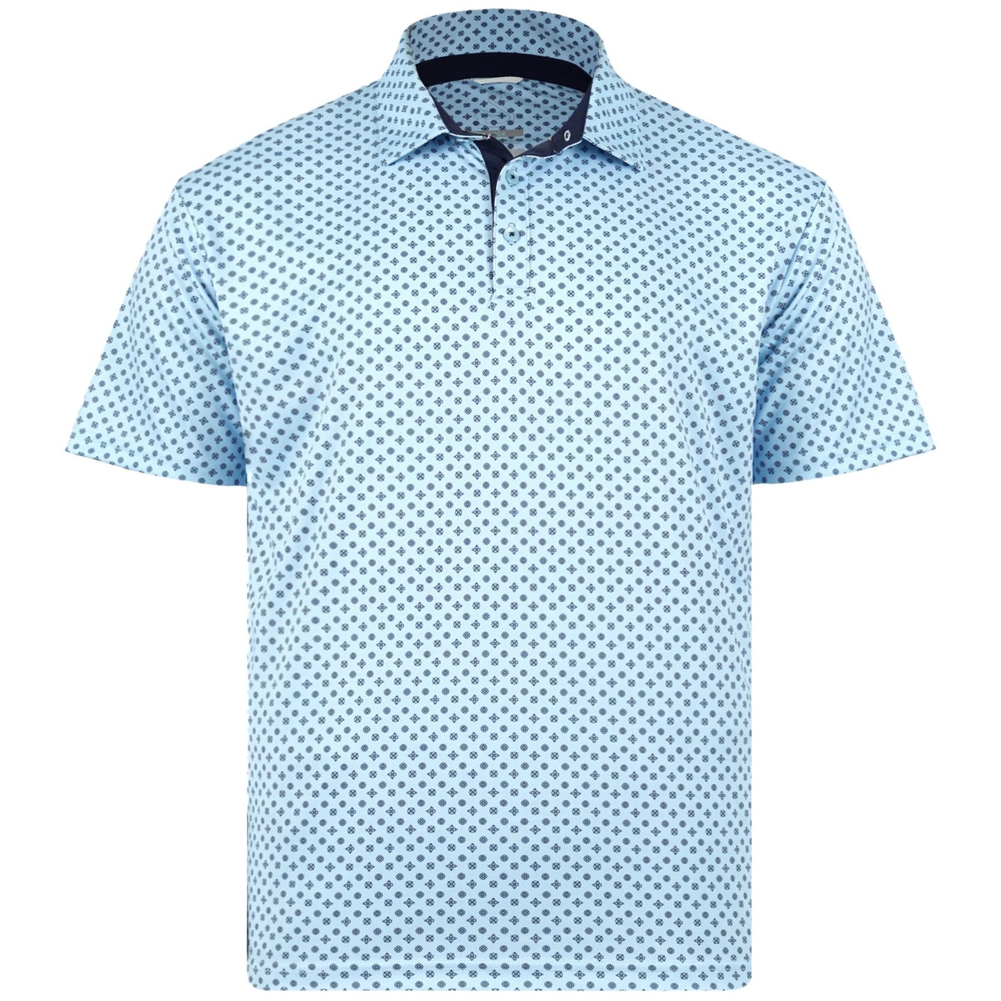 Swannies Hazelwood Polo sky/navy