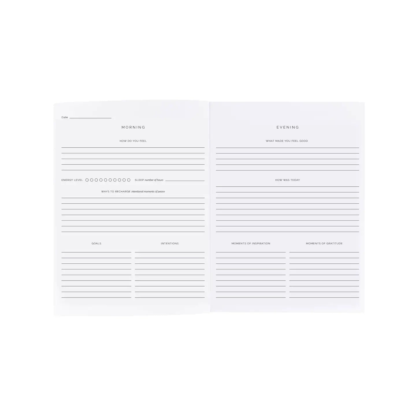 Make Today Great Daily Check In Journal