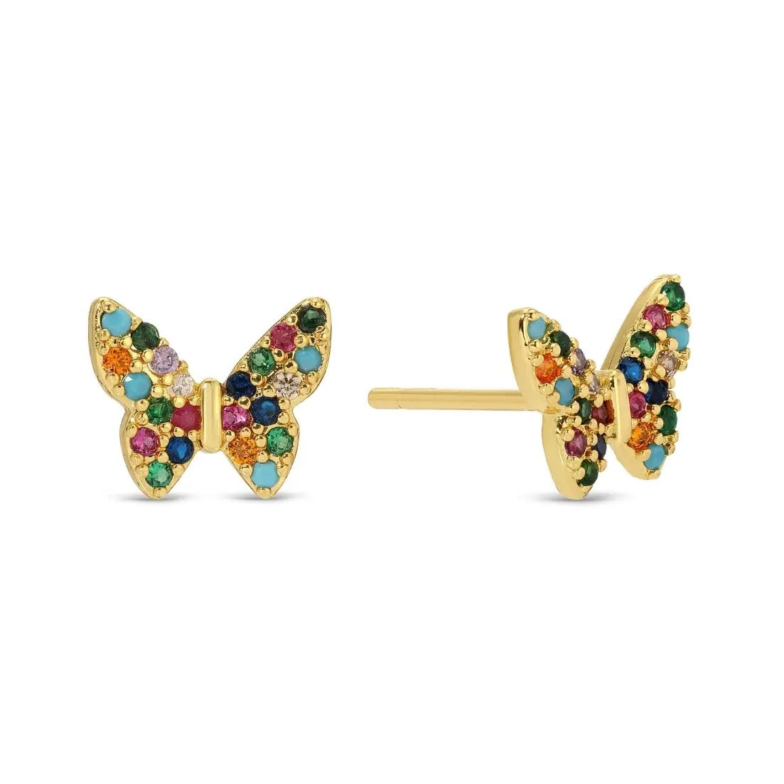 Butterfly Velvet Stud Gift Set