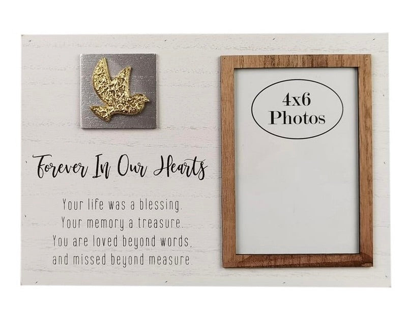 Memorial Wood Tabletop Picture Frame