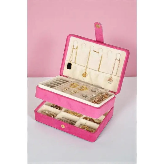 Velvet Jewelry Box