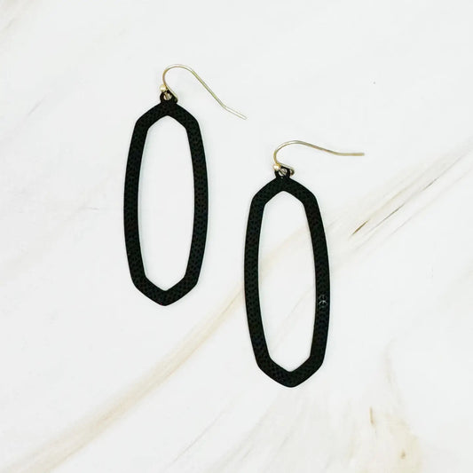 Oval Dangle Earrings