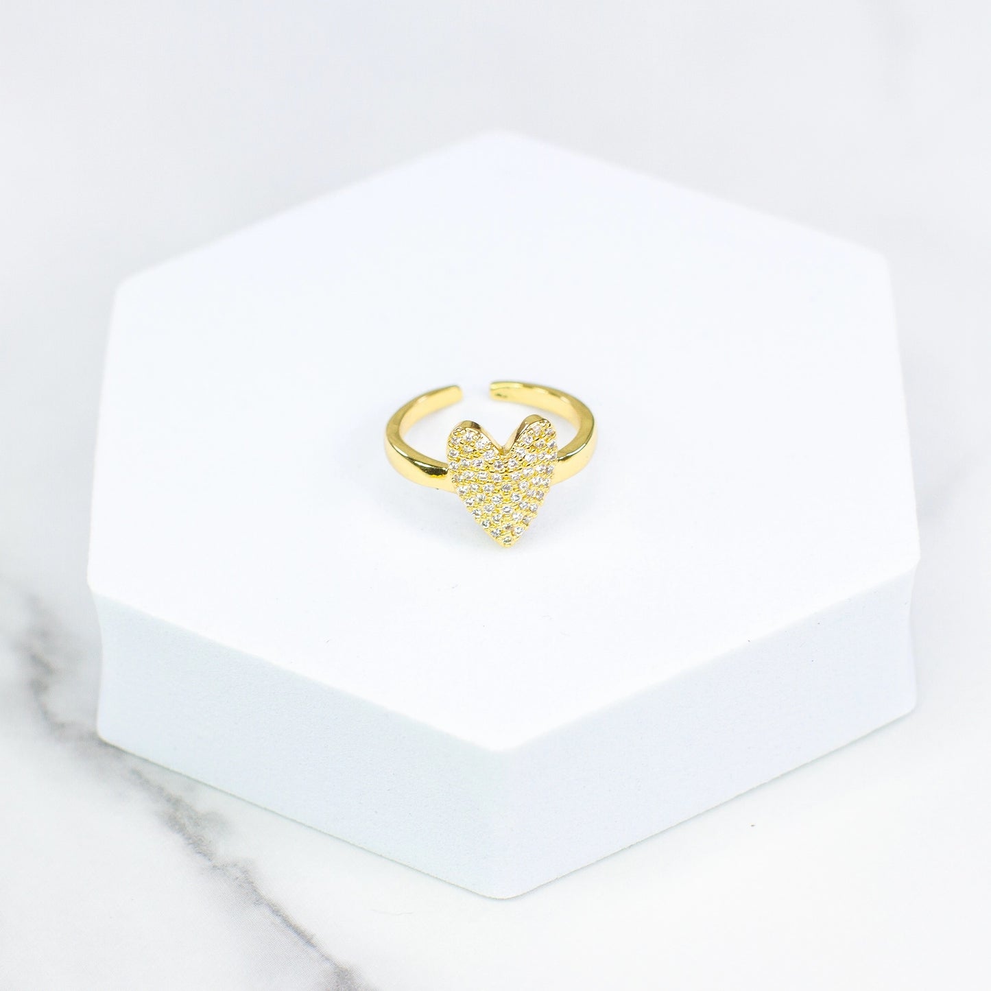 Heart Adjustable Ring