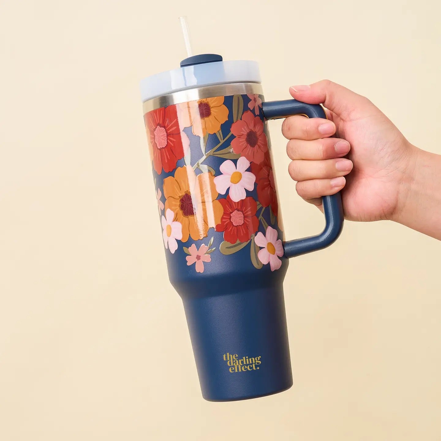 40 oz Floral Tumbler