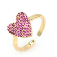 Heart Adjustable Ring