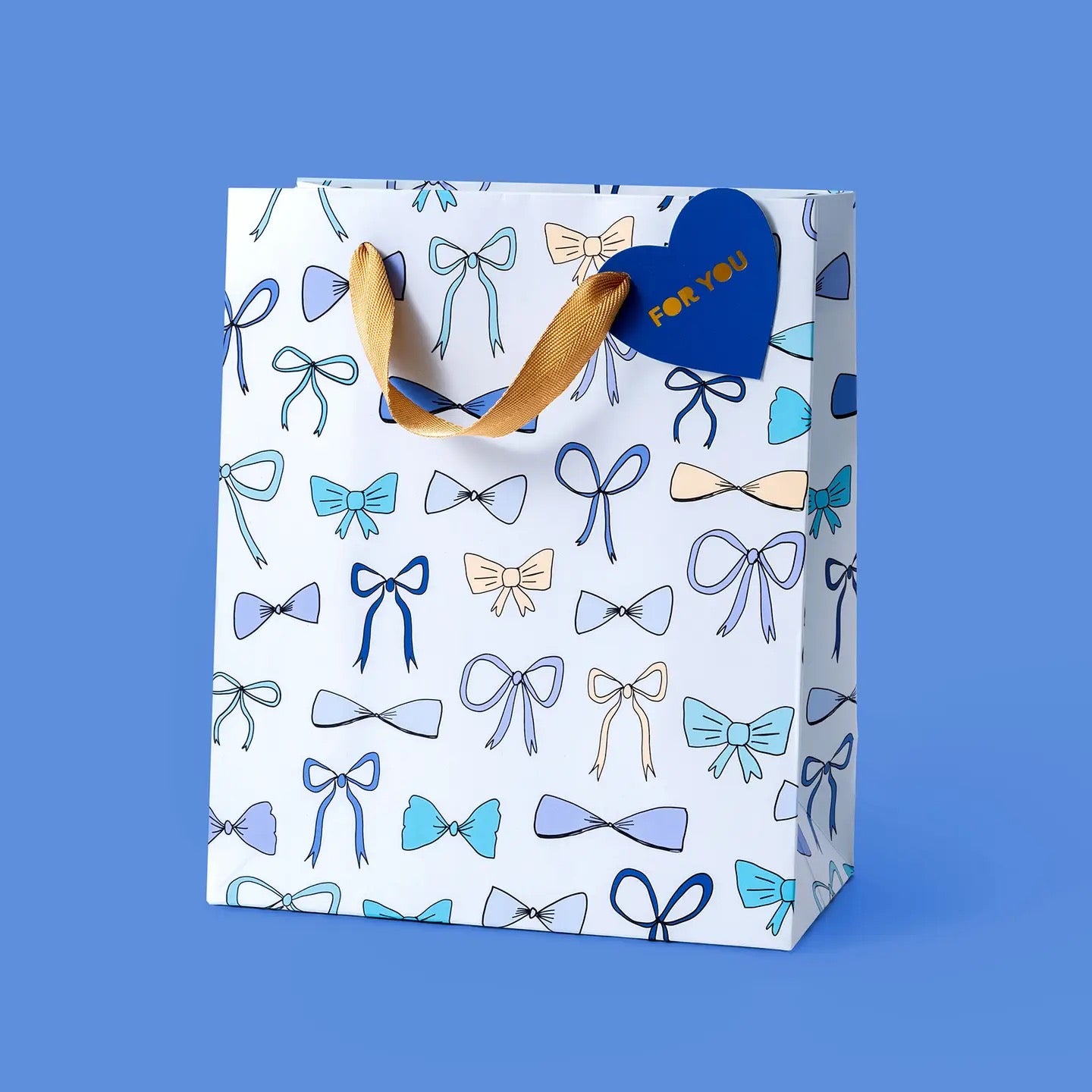 Blue Bow Gift Bags
